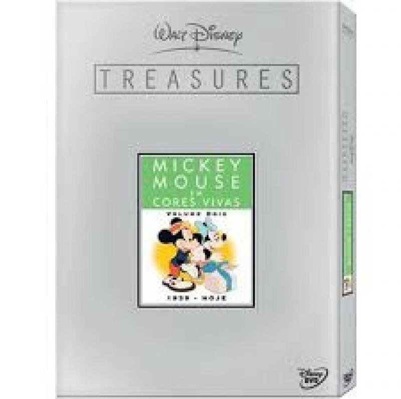 Dvd Mickey Mouse em Cores Vivas Volume Dois - Walt Disney
